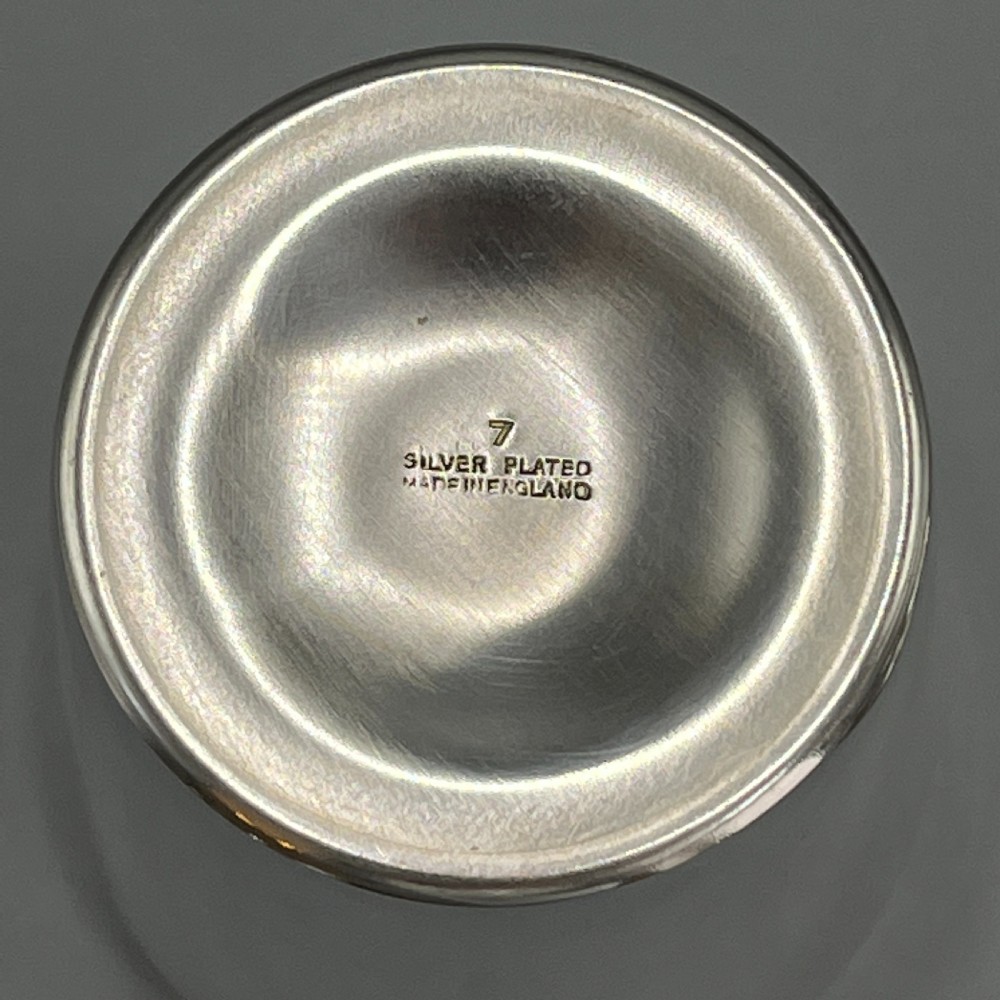 Art Deco English Silver Plated Cocktail Shaker View XI