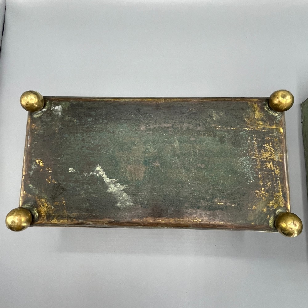 Edwardian Brass Trough Planter / Jardiniere View XXI