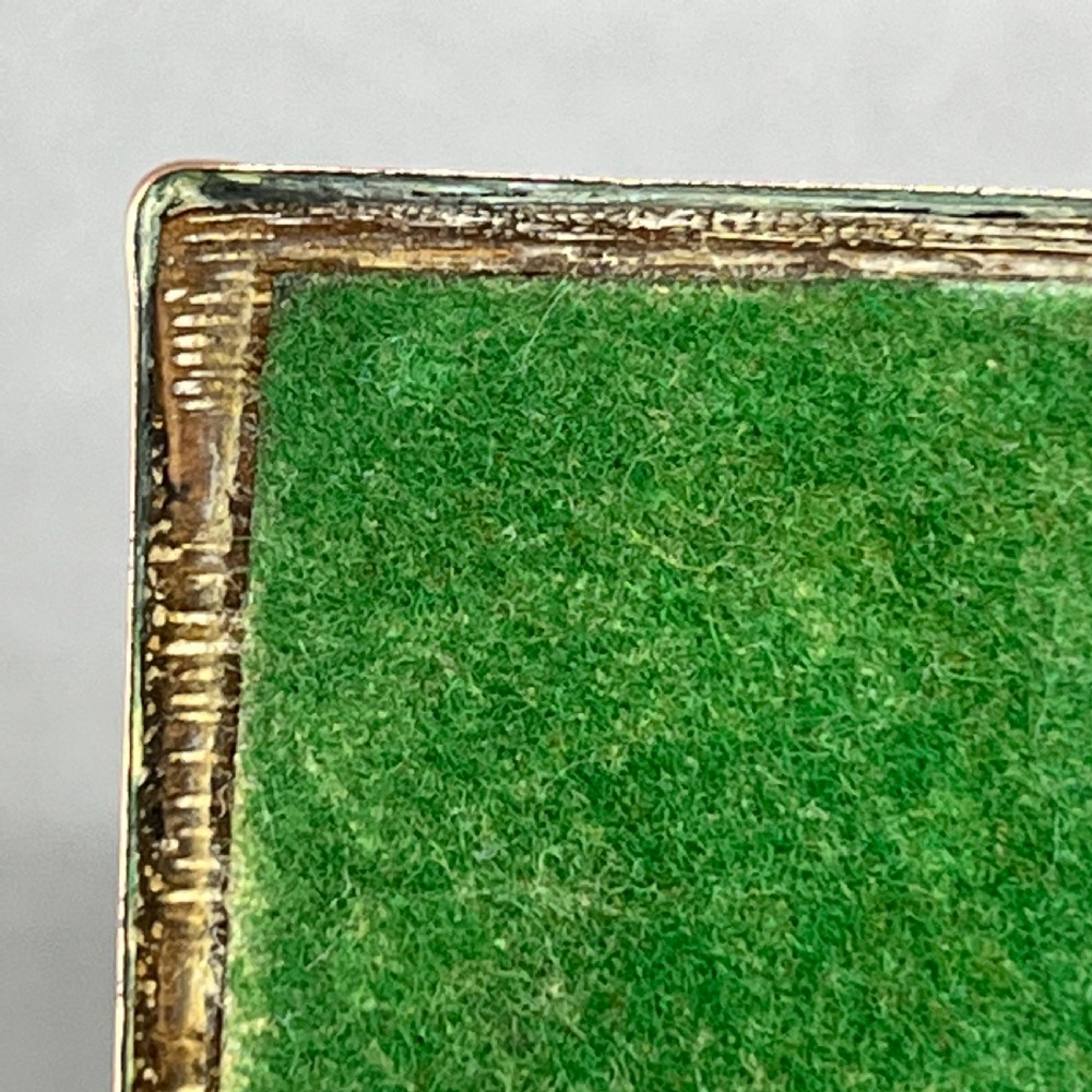 Antique Copper Embossed Cigarette Box View XVIII