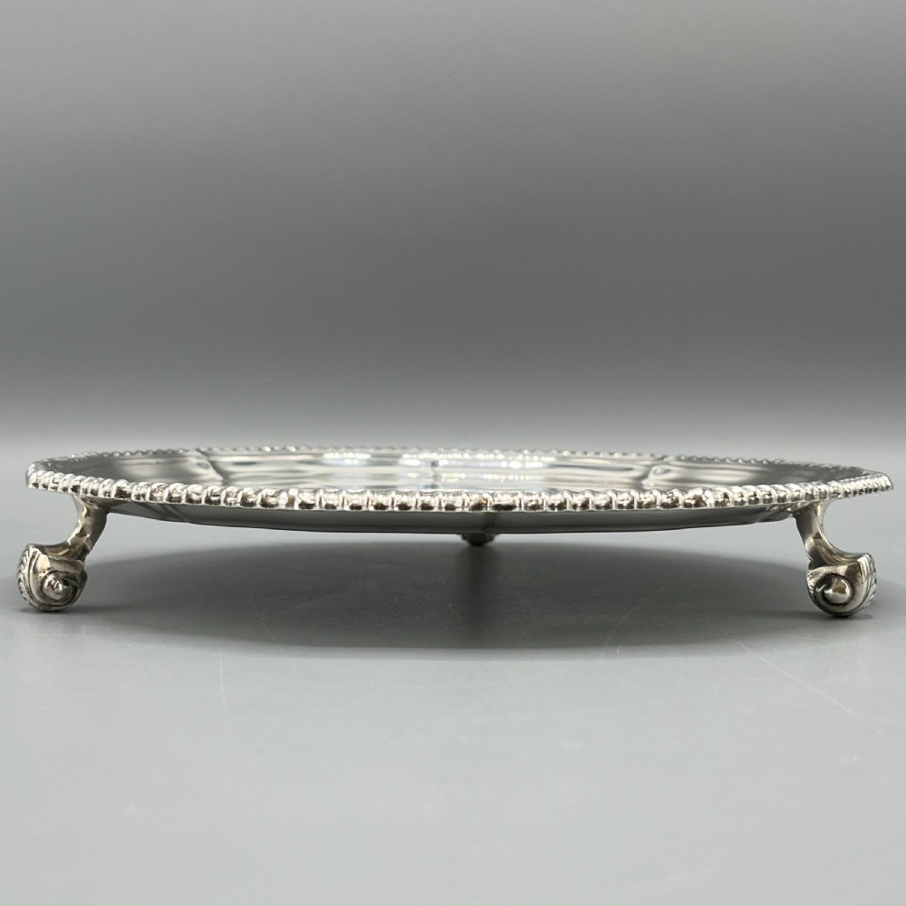 Antique Silver Plated Salver by Garrard & Co View V