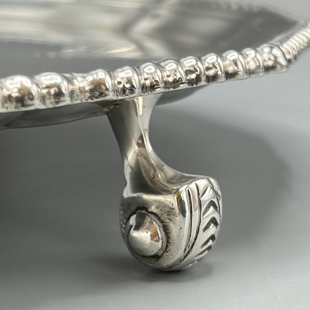 Antique Silver Plated Salver by Garrard & Co View VI