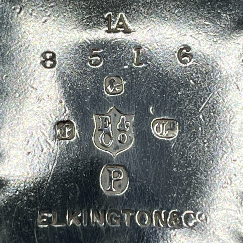 Edwardian Silver Plated Bread Basket / Fruit Bowl by Elkington & Co View XV