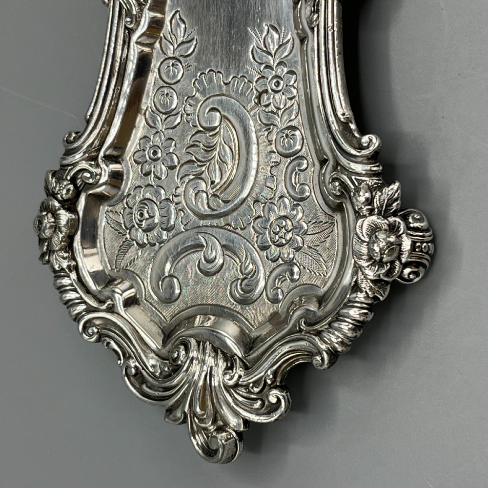Antique Victorian Silver Plated Pen Tray View IX