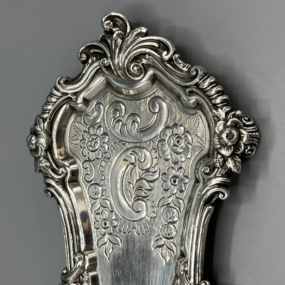 Antique Victorian Silver Plated Pen Tray View XI