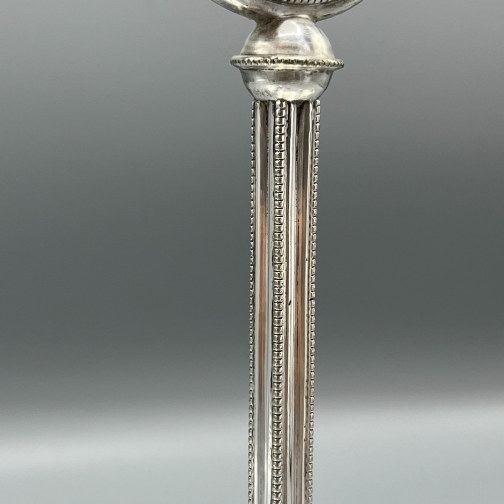 Antique Silver Plated Twin Wine Bottle Coaster Stand / Decanter Stand View XXIV