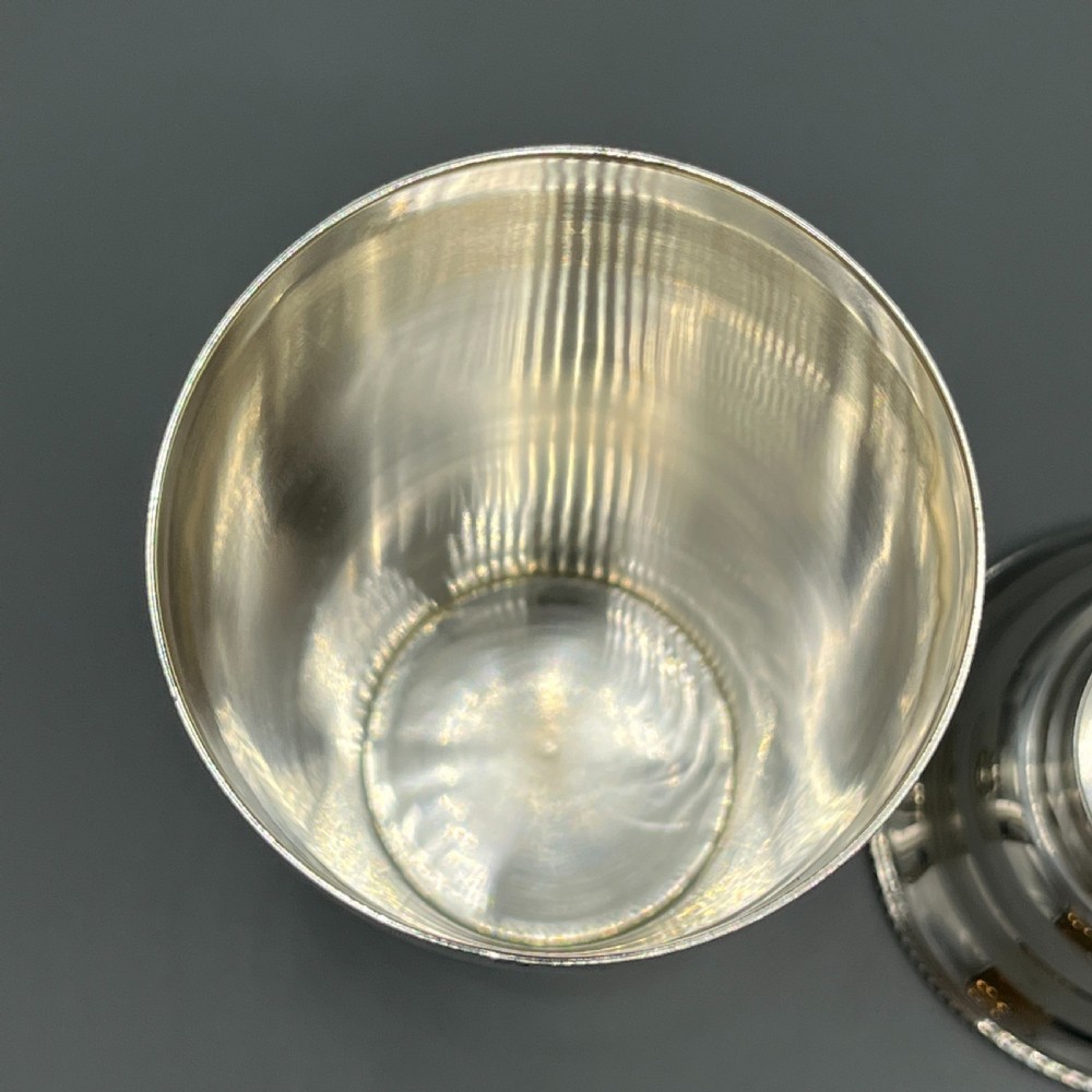 French Art Deco Silver Plated Cocktail Shaker by Roux-Marquiand View XIII