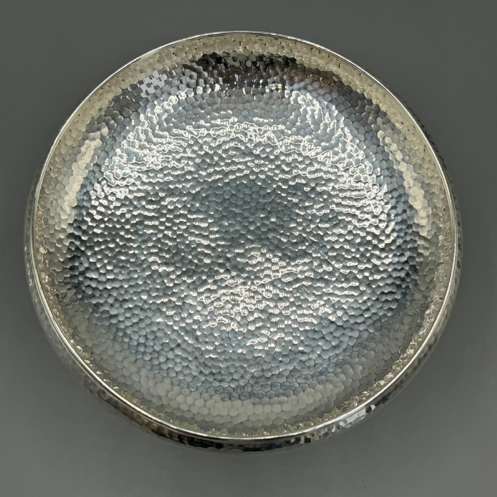Art Deco Silver Plated Pedestal Bowl / Tazza / Dish by Walker & Hall View V