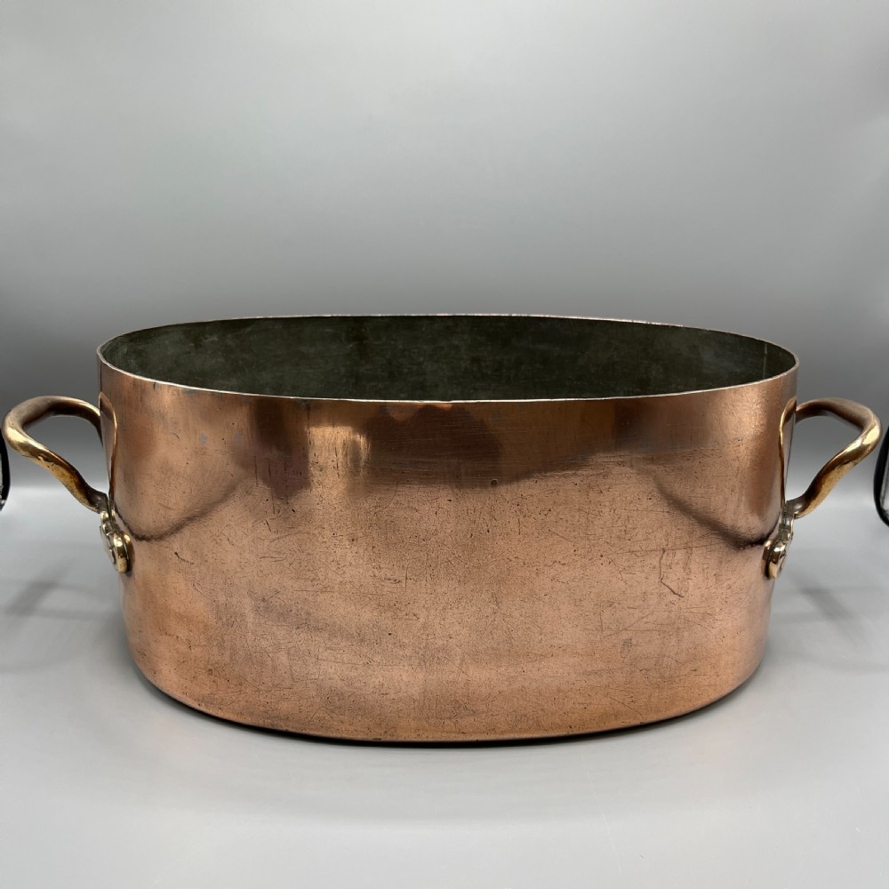 Victorian Copper Cooking Pot / Large Champagne Bath by Jones Brothers