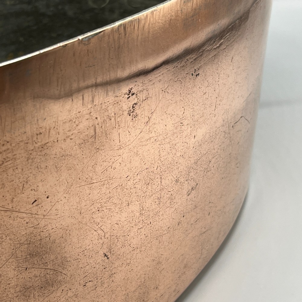 Victorian Copper Cooking Pot / Large Champagne Bath by Jones Brothers View VIII