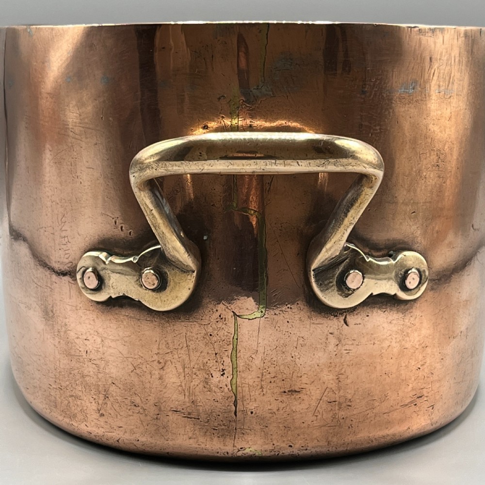 Victorian Copper Cooking Pot / Large Champagne Bath by Jones Brothers View IX