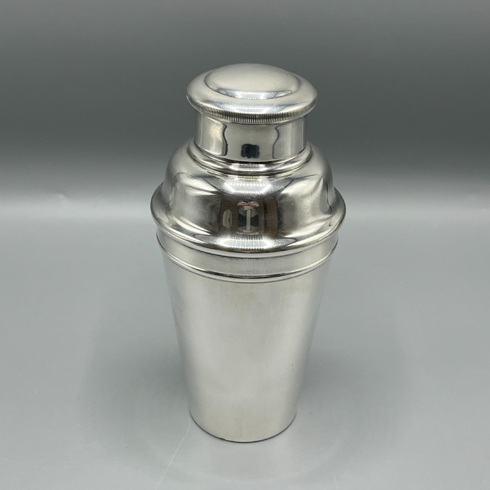 Art Deco Silver Plated Cocktail Shaker by William Suckling View II