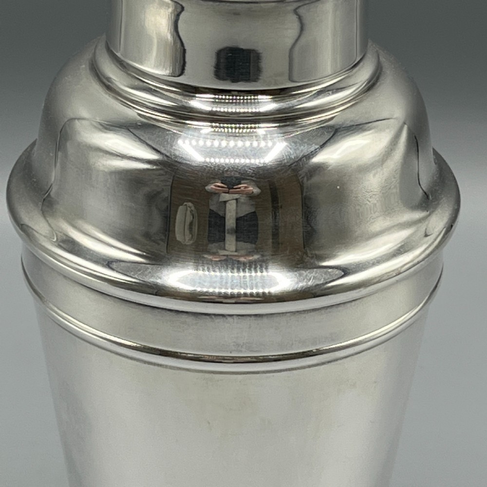 Art Deco Silver Plated Cocktail Shaker by William Suckling View VI
