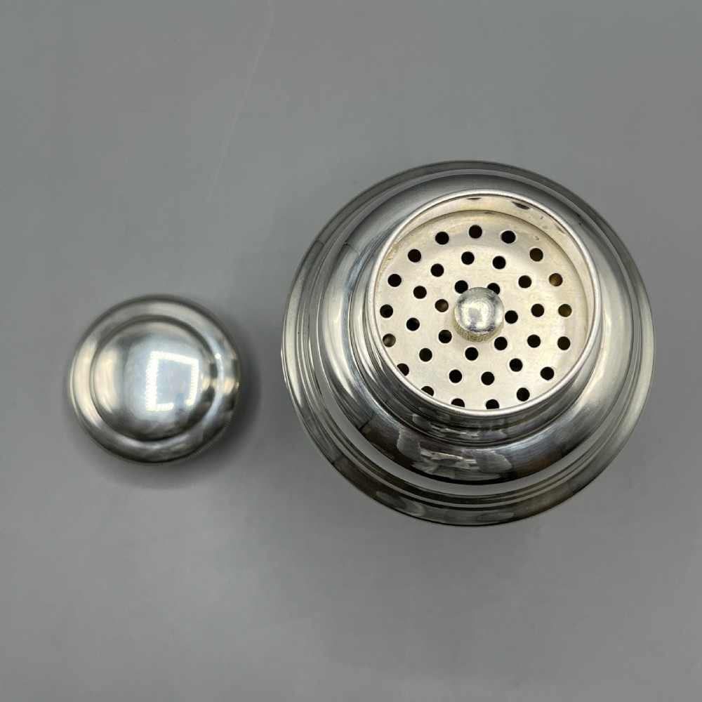 Art Deco Silver Plated Cocktail Shaker by William Suckling View XII