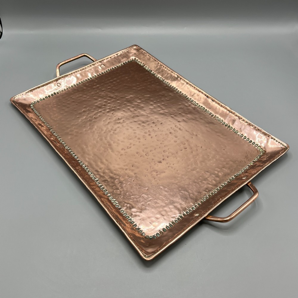 John Pearson Newlyn Copper Serving Tray View III