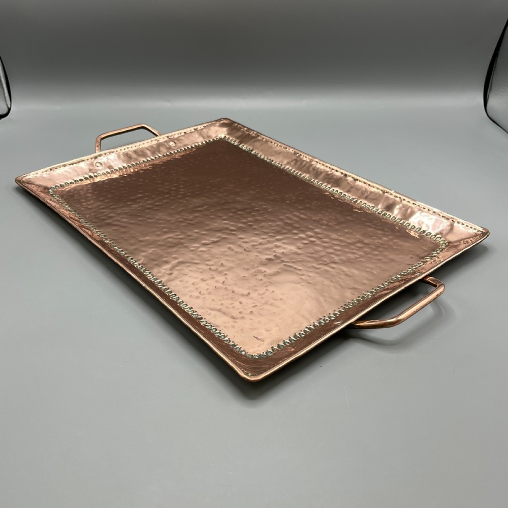 John Pearson Newlyn Copper Serving Tray View IV