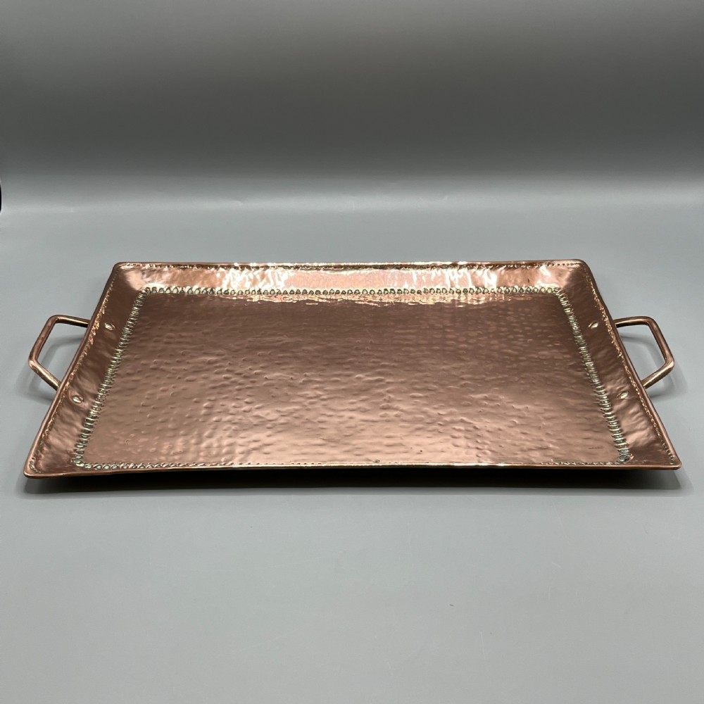 John Pearson Newlyn Copper Serving Tray View V