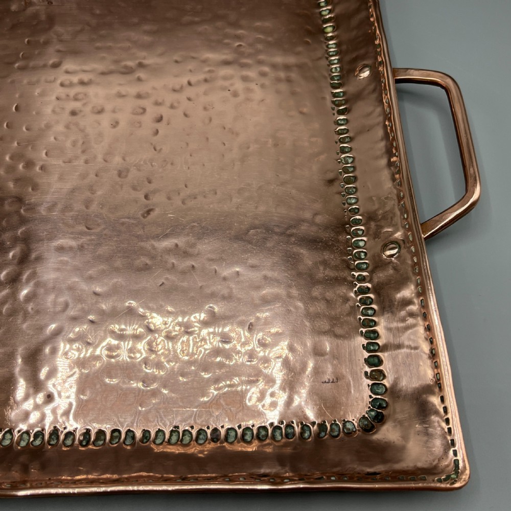 John Pearson Newlyn Copper Serving Tray View IX