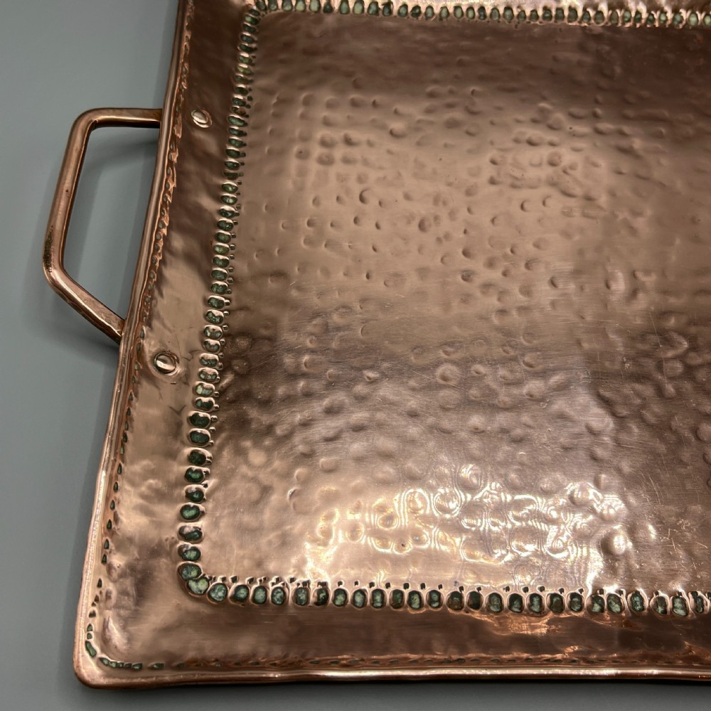 John Pearson Newlyn Copper Serving Tray View XI