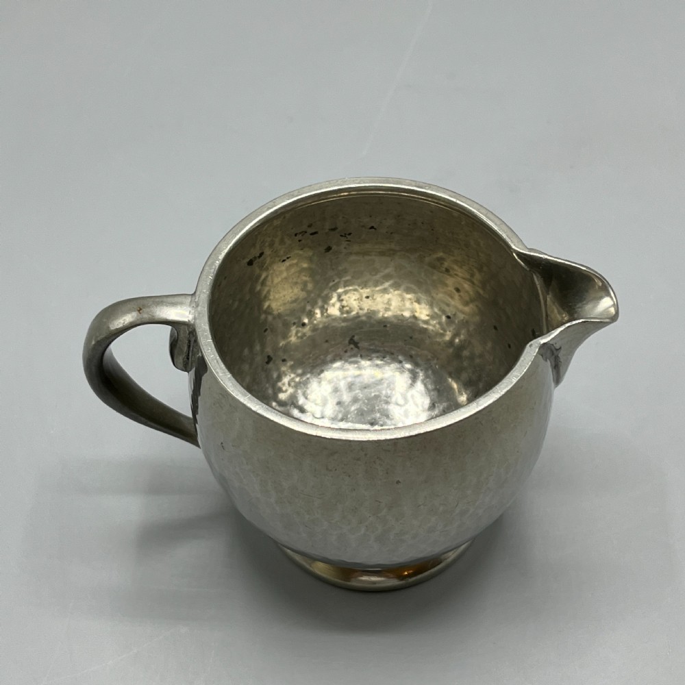 Liberty & Co Pewter Teapot & Coffee Pot 4-Piece Set with Rattan Handles View XVIII