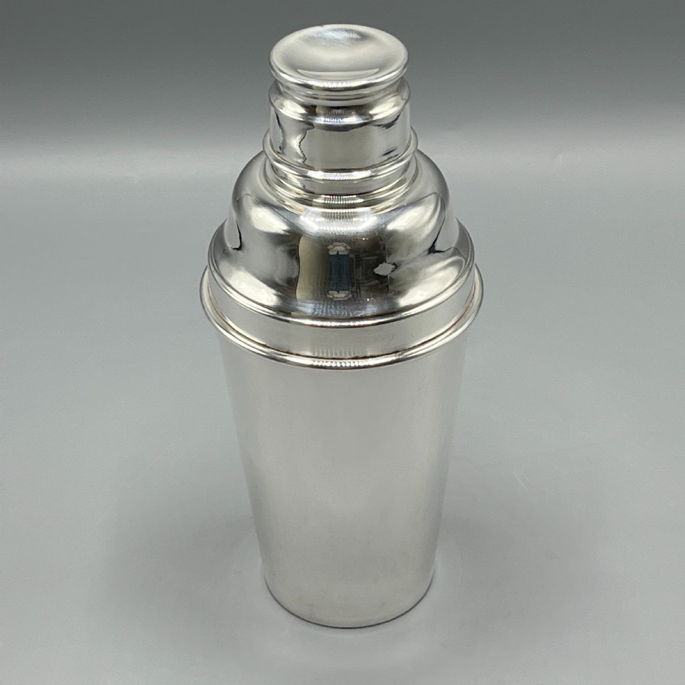 Art Deco Silver Plated Cocktail Shaker