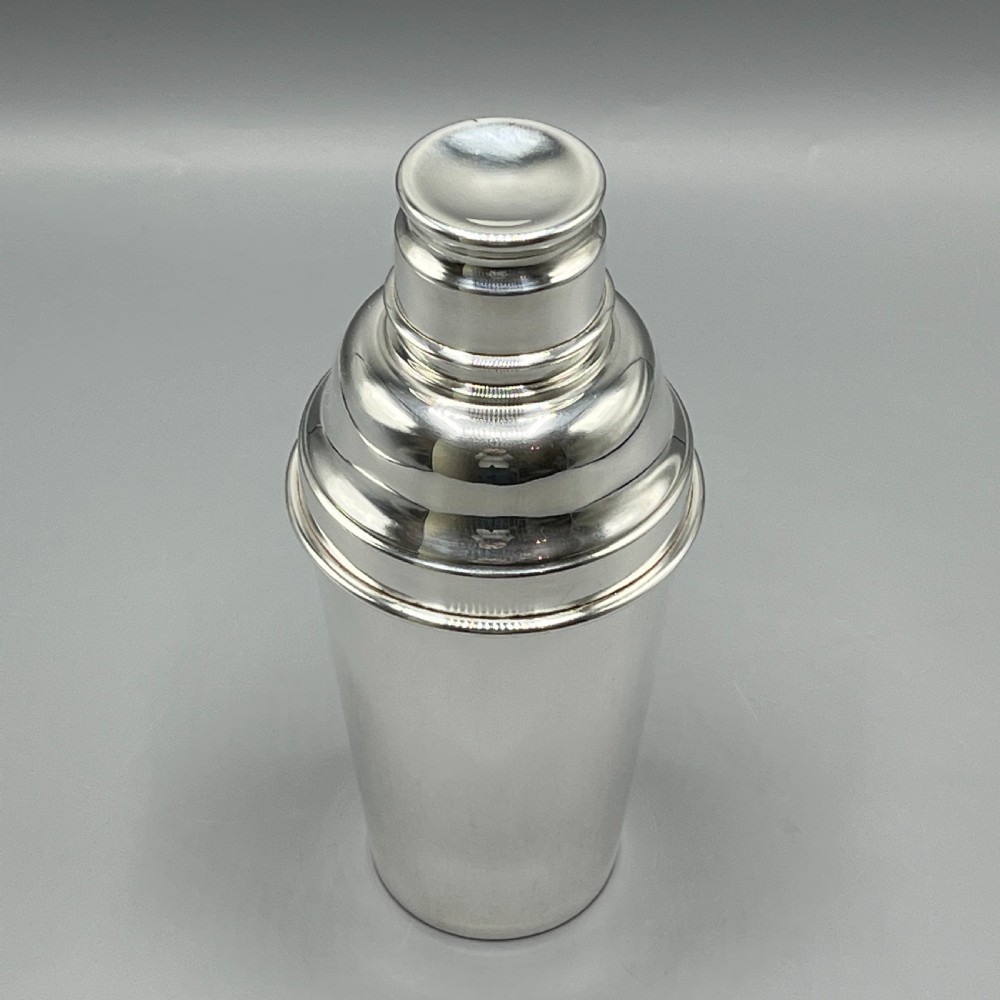 Art Deco Silver Plated Cocktail Shaker View II