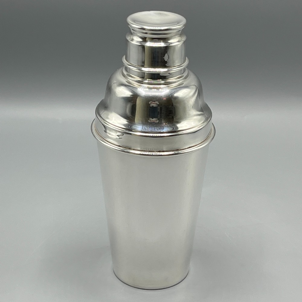 Art Deco Silver Plated Cocktail Shaker View IV