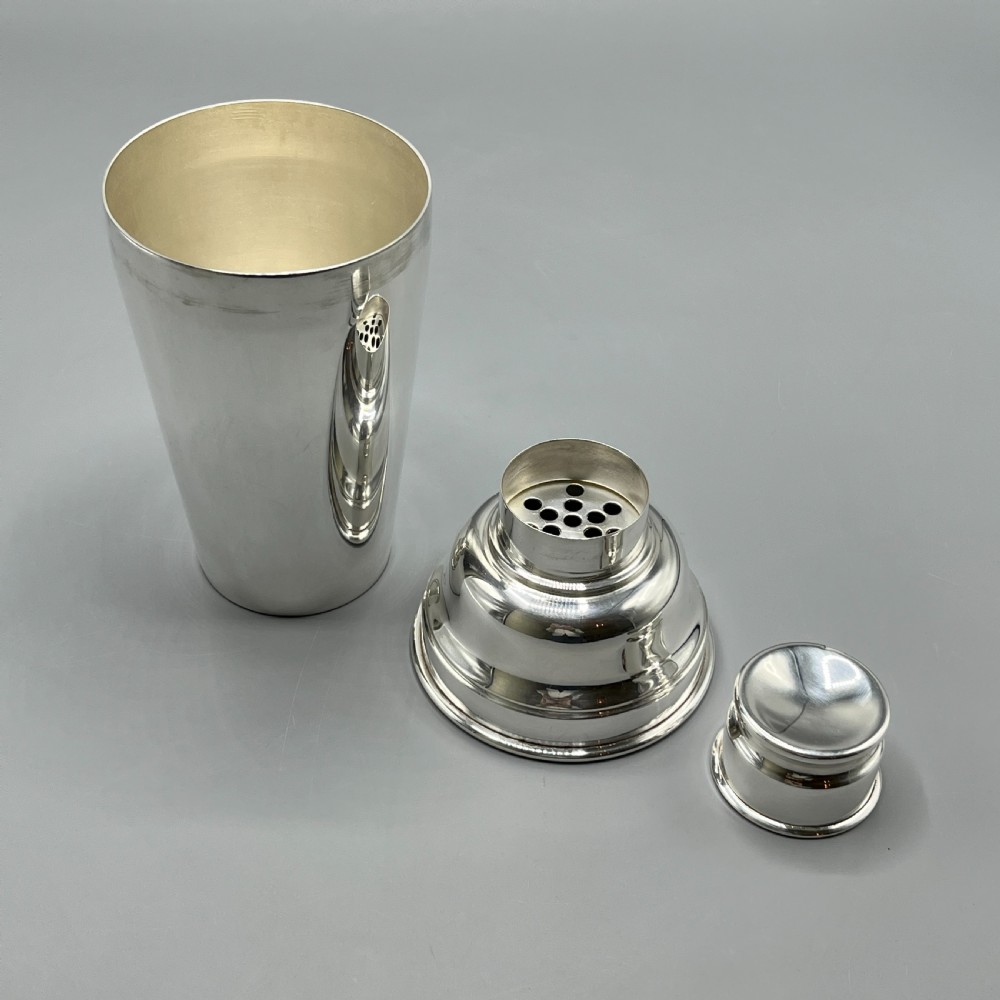 Art Deco Silver Plated Cocktail Shaker View VI