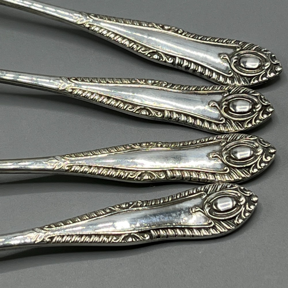 Edwardian Silver Plated Egg Cruet Set View XII