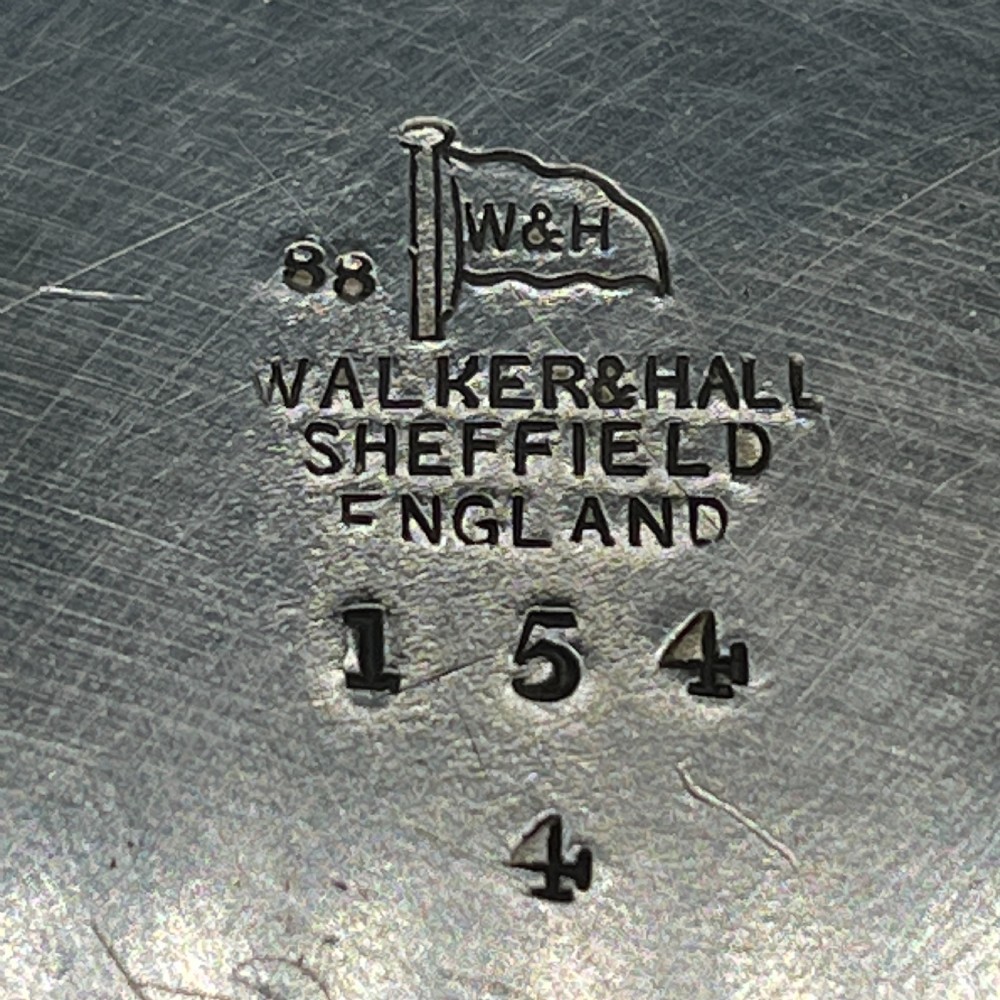 Walker & Hall Silver Plated Jardiniere Planter View XII