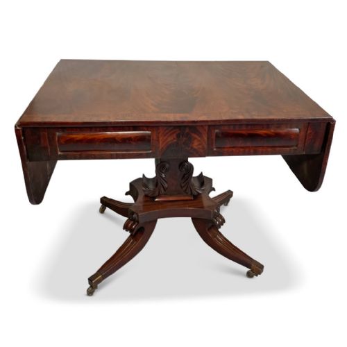 Regency Mahogany Sofa Table