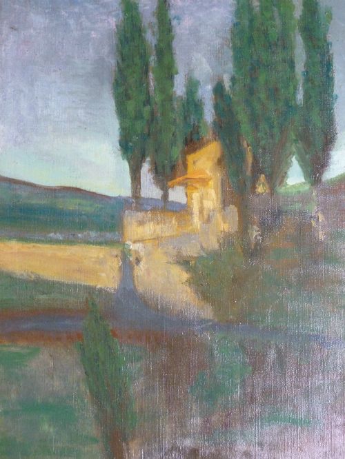 Tuscan Landscape - Danish School