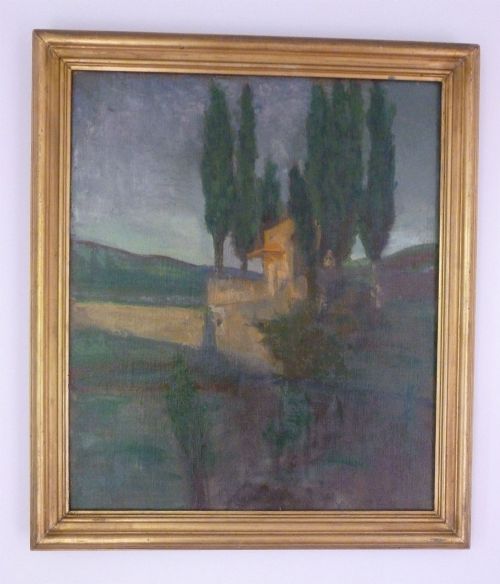fig 2. Tuscan Landscape - Danish School 