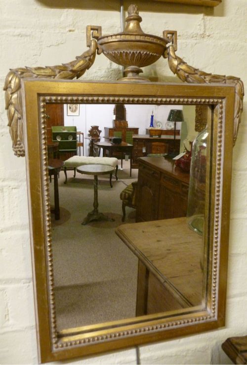 Pair of French Gilt Mirrors