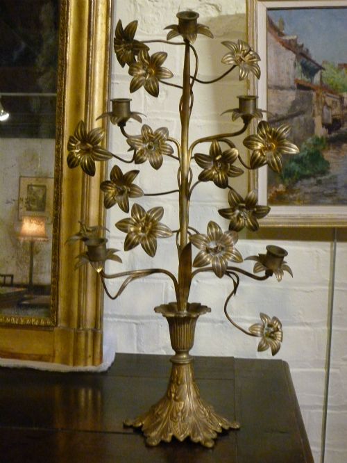 Pair of 19th Century French Candelabres