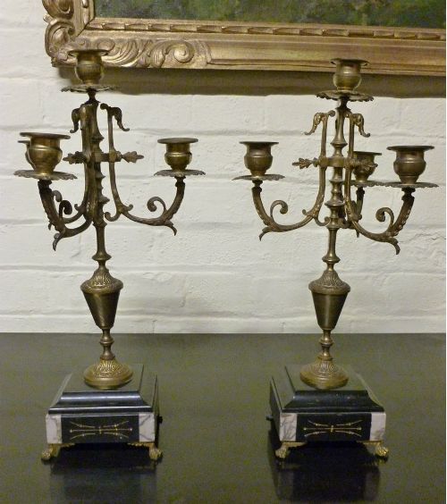 Pair of French Candelabras - Napoleon III