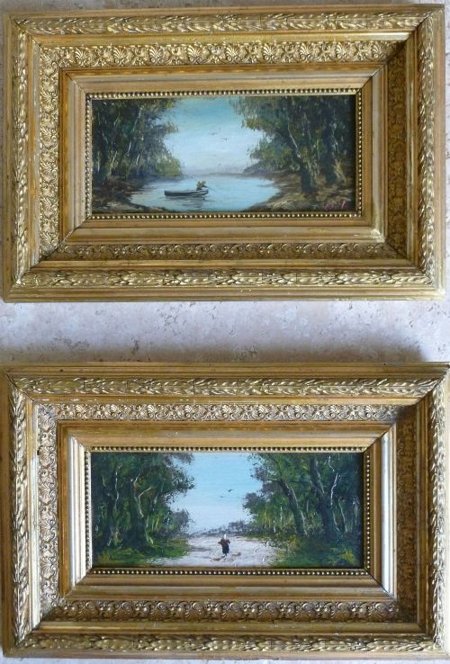 Pair of 19th Century Paintings