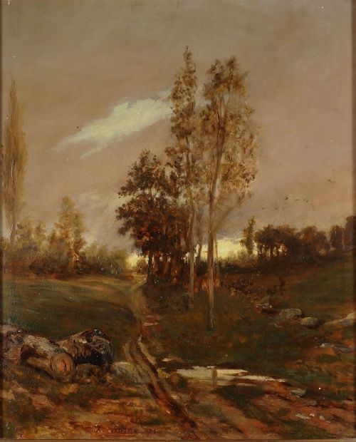 fig 1. 19th Century Landscape - French School