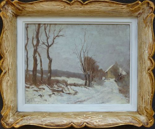 Winter Landscape - French School