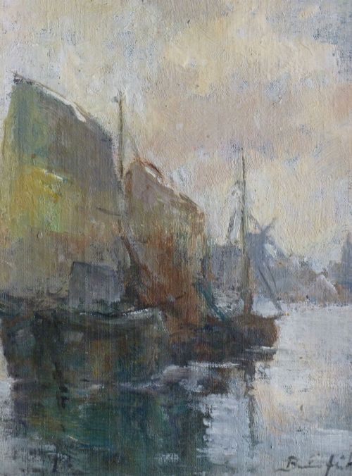 fig 1. Fishing Boats - German School