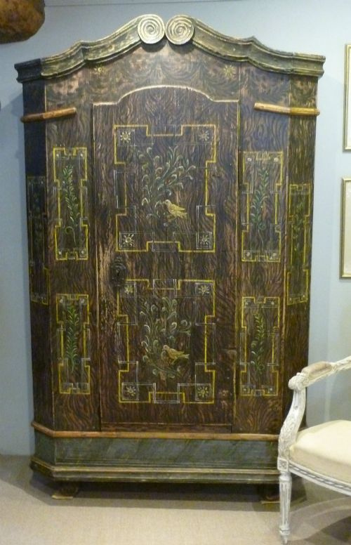 German Folk Cupboard -Late 18th Century