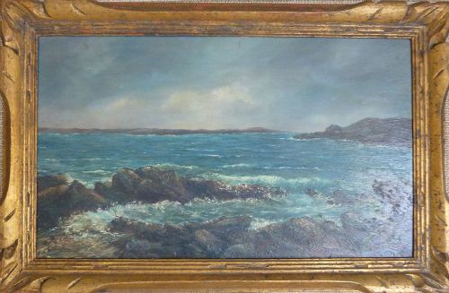 St Malo - French Oil Painting/marine