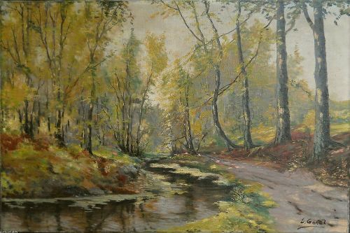 Woodland Landscape - Oil Painting