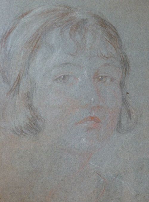 Portrait of a Girl - French School