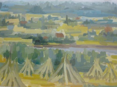 Summer Landscape - Watercolour