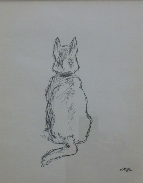 Drawing of a Dog - Charles Kiffer