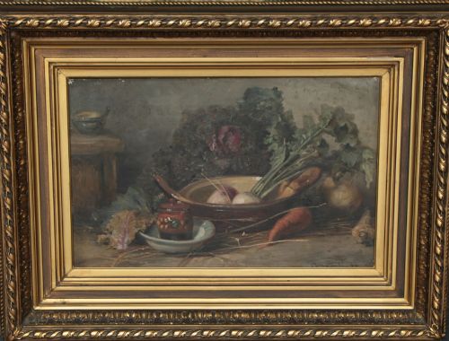 19th Century Oil Painting - Still Life