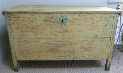 Antique Pine Chest - 19th Century