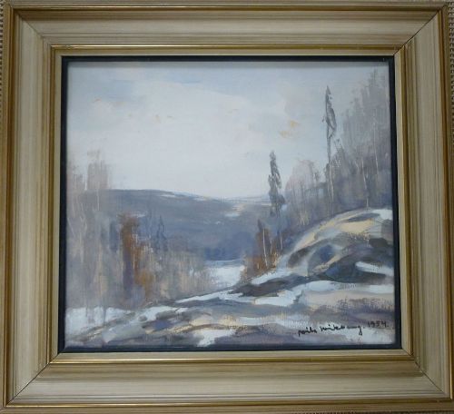Finnish Landscape - Watercolour