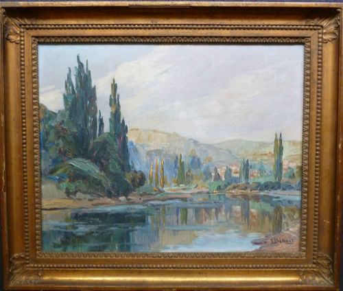 Post Impressionist Landscape - Oil Painting