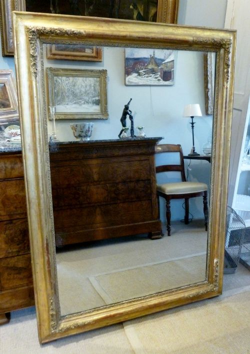 French Gilt Mirror - Early 19th Century